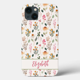 フローラ野花 iPhone 13ケース