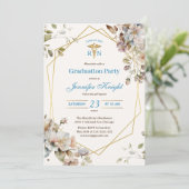 フローラ金ゴールドナース卒業RN看護大学院 招待状 (スタンド正面)