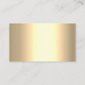 フローラ金ゴールドフレームシャンパンガラス エンクロージャーカード (裏面)