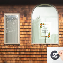 フローラ金ゴールドフレ結婚ーム ウィンドウサイン