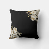 フローラ金ゴールドプリンセスキンセアニェラ誕生日 クッション (裏面)