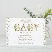 フローラ金ゴールドベビーの開花シャワー招待 (スタンド正面)