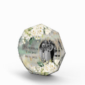 フローラ金ゴールドボタニカルクリームフォト結婚ネーム フォトブロック (右)