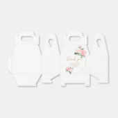 フローラ金ゴールドロマンチック結婚感謝 フェイバーボックス (折り畳みなし)