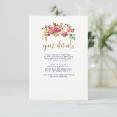 フローラ金ゴールド | ズゲ結婚スト詳細 エンクロージャーカード (スタンド正面)