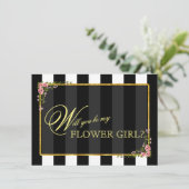 フローラ金箔は私の花の女の子? 招待状 (スタンド正面)
