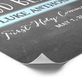 フローラ開花シャルボードゴーブレスコミューニオンサイン ポスター (角)