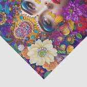 フローラ開花トレンディーの切り離しティッシュペーパー 薄葉紙 (詳細)