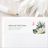 フローラ開花水彩色 ラベル (インサイチュ)