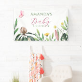 フローラ開花水彩色 横断幕 (インサイチュ)