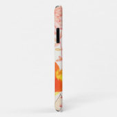 フローラ開花赤面金ゴールドサンピンクウォーター色 Case-Mate iPhoneケース (裏面/右)