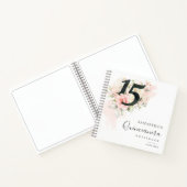 フローラ開花15thバースデーパーティー ノートブック (内部)