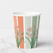 フローラ開花 紙コップ (裏面)