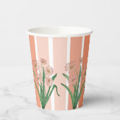 フローラ開花 紙コップ (左)