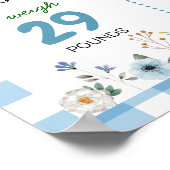 フローラ間抜けグースマイルストーンフォト ポスター (角)