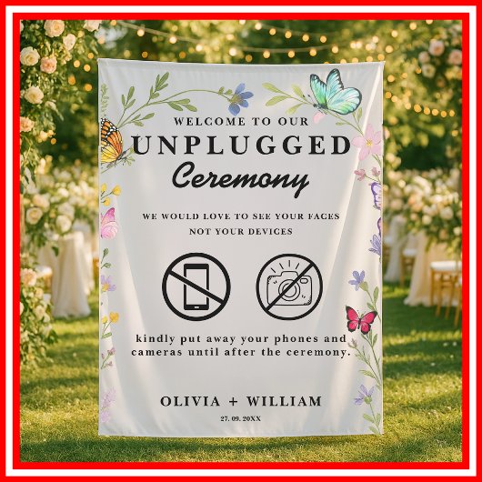 フローラ防波無詰結婚式の歓迎 タペストリー