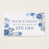 フローラ陳列の紹介カード (正面)