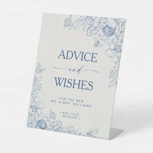 フローラ陳列アドバイス&ウィッシュズペデスタルサイン 台座サイン (正面)