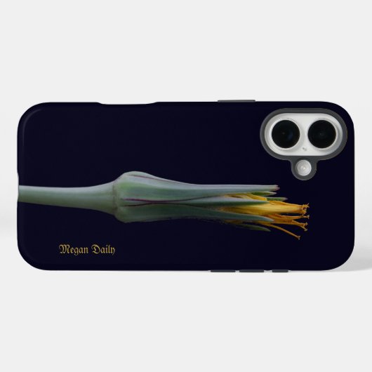 フローラ隠し美しい、エレガント女スタイリッシュ性 Case-Mate iPhoneケース (裏面 (横))