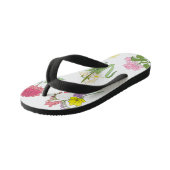 フローラ集合 キッズビーチサンダル (アングル)