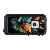 フローラ離れと LifeProof iPhoneケース (裏面横)