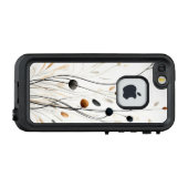 フローラ離れと LifeProof iPhoneケース (裏面横)