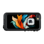 フローラ離れと LifeProof iPhoneケース (裏面横)