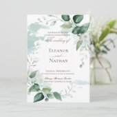 フローラ離れグリー結婚の夏 招待状 (スタンド正面)