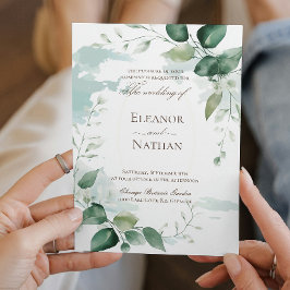 フローラ離れグリー結婚の夏 招待状