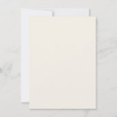 フローラ離れ金ゴールド50結婚周年記念 招待状 (裏面)