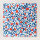 フローラ離れ：シームレスな自然パターン ジグソーパズル (横)