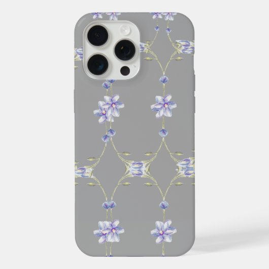 フローラ電話ケース iPhoneケース (裏面)