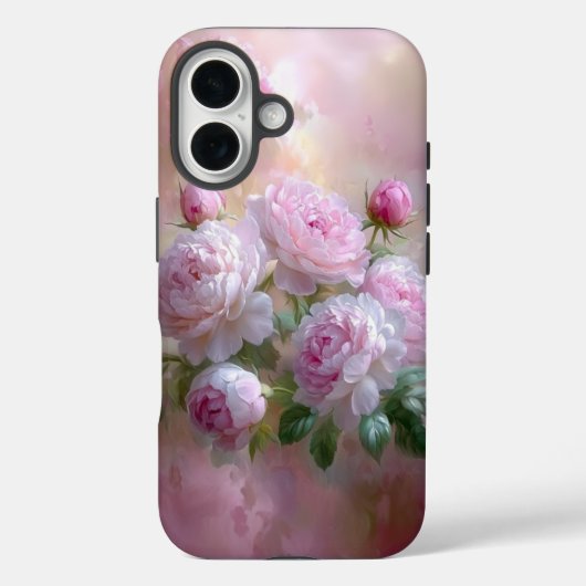 フローラ電話ケース、iPhone 16ケース、かわいい電話ケース Case-Mate iPhoneケース (裏面)