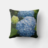 フローラ青あじさい写真 クッション (裏面)