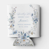 フローラ青い何かブライダルシャワー 缶クーラー (裏面)