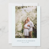 フローラ青 セーブザデート (裏面)