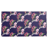 フローラ青 枕カバー (正面右)