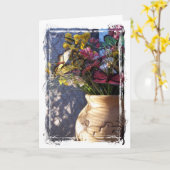 フローラ静止 カード (黄色い花)