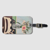 フローラ静物 ラゲッジタグ (正面横)