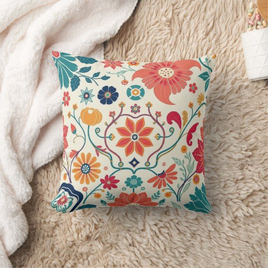 フローラ響 クッション (ブランケット)