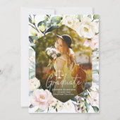 フローラ額写真法学校卒業会 招待状 (正面)