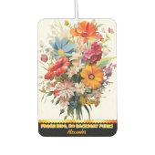 フローラ風の吹く春 カーエアーフレッシュナー (正面)