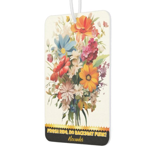 フローラ風の吹く春 カーエアーフレッシュナー (左)