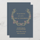 フローラ馬蹄招待状 招待状 (正面/裏面)