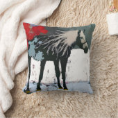 フローラ馬 クッション (ブランケット)