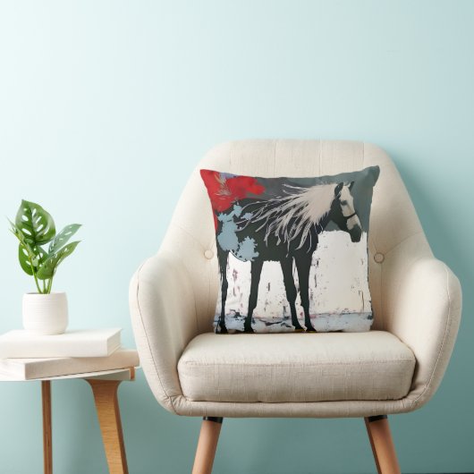 フローラ馬 クッション (椅子)