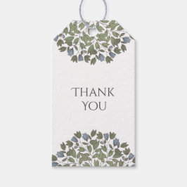 フローラ魅力的サンキューカスタムギフトラベル ギフトタグ