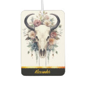 フローラ魅力的デザインで飾られた空気清浄機 カーエアーフレッシュナー (正面)