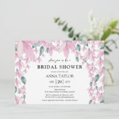 フローラ魅力的藤ブライダルシャワー 招待状 (スタンド正面)