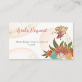 フローラ魔法の妖精ウッドランドブックリクエストゲーム 名刺 (正面)